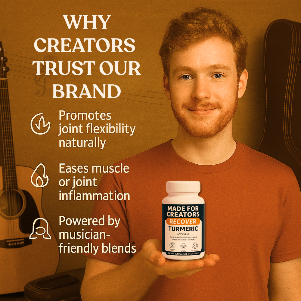 RECOVER – Turmeric for Creators - Made For Creators