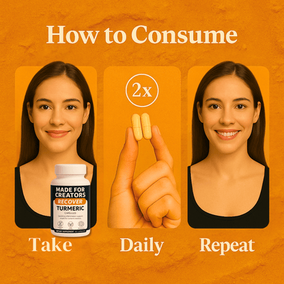 RECOVER – Turmeric for Creators - Made For Creators