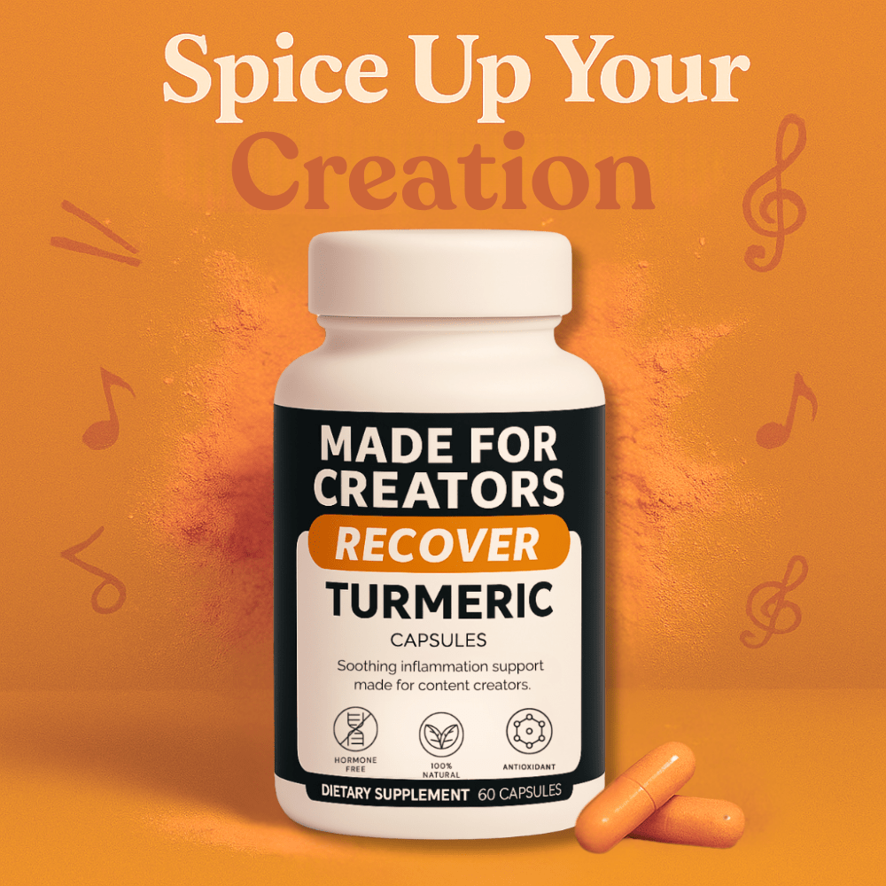 RECOVER – Turmeric for Creators - Made For Creators