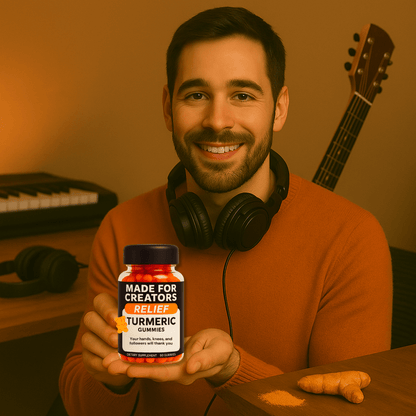 RELIEF – Recovery Gummies with Turmeric - Made For Creators