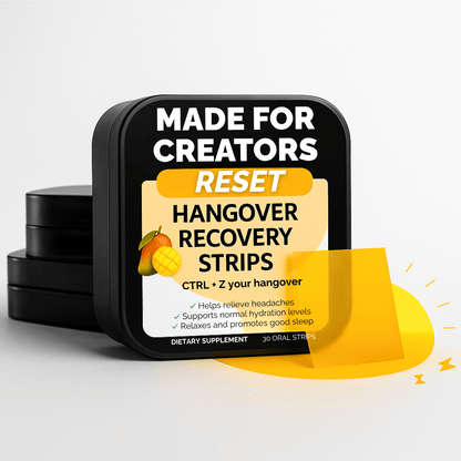 RESET – Hangover Strips for Creators - Made For Creators