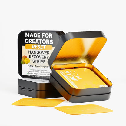 RESET – Hangover Strips for Creators - Made For Creators
