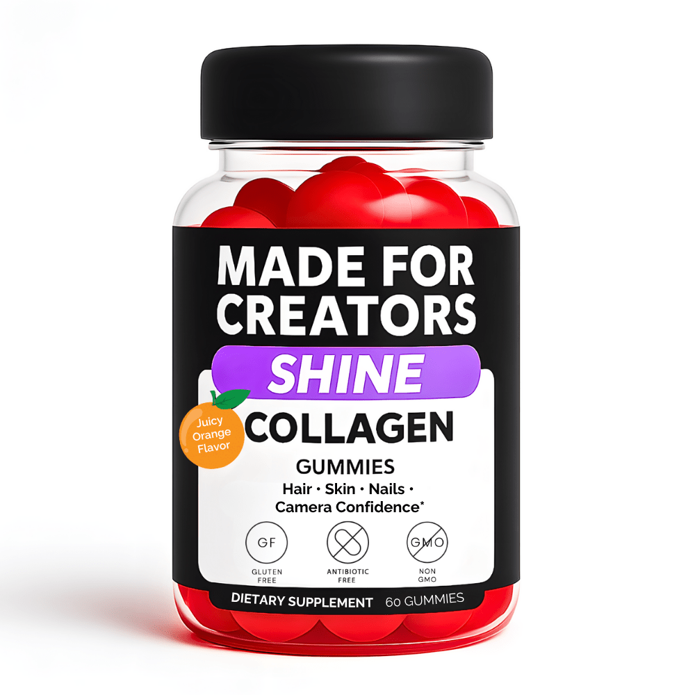 SHINE – Collagen Gummies for Creators - Made For Creators