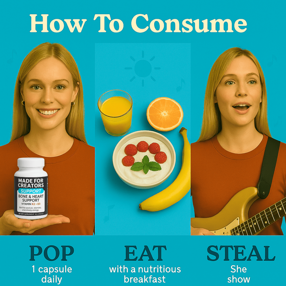 SUPPORT – Vitamin K2 + D3 for Creators - Made For Creators