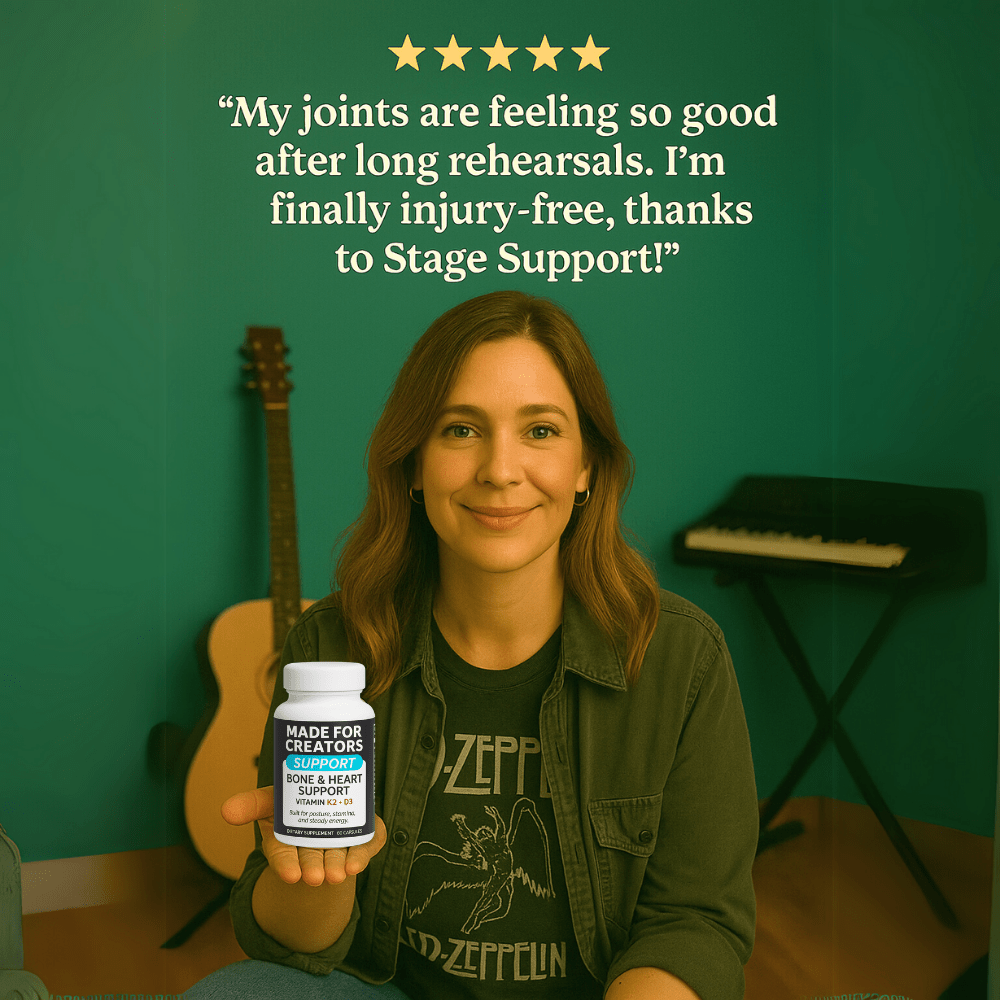 SUPPORT – Vitamin K2 + D3 for Creators - Made For Creators