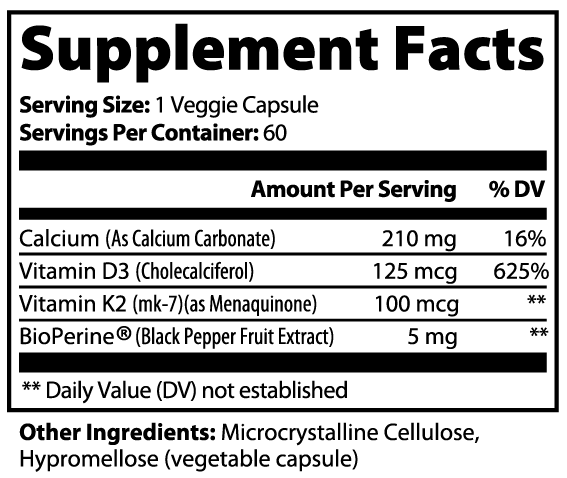 SUPPORT – Vitamin K2 + D3 for Creators - Made For Creators