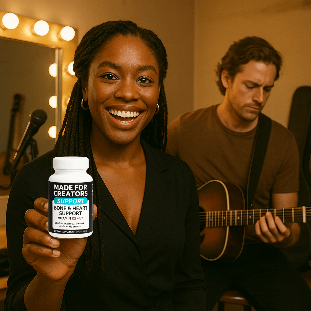 SUPPORT – Vitamin K2 + D3 for Creators - Made For Creators