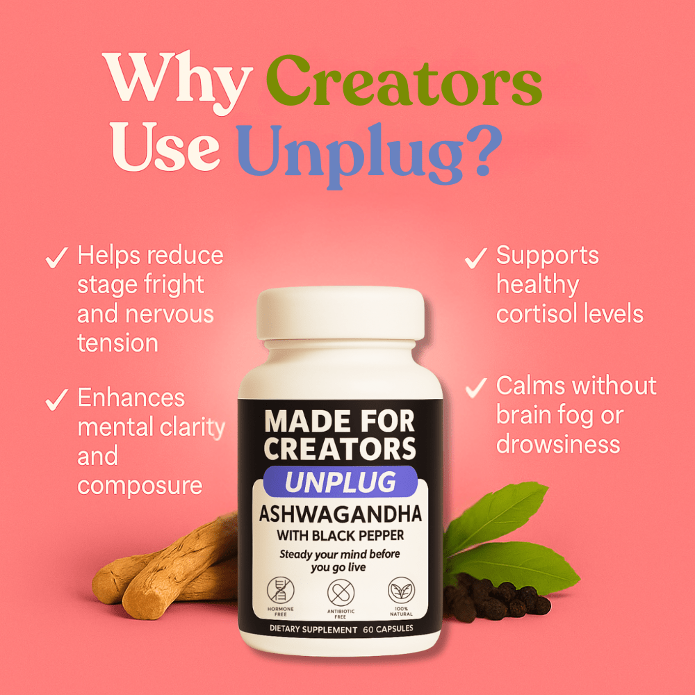 UNPLUG – Calm Support for Creators - Made For Creators