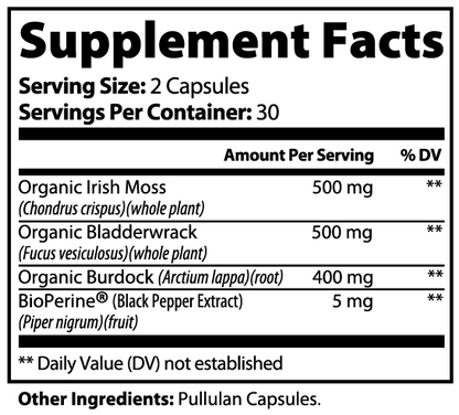WAVE – Sea Moss Capsules for Creators - Made For Creators